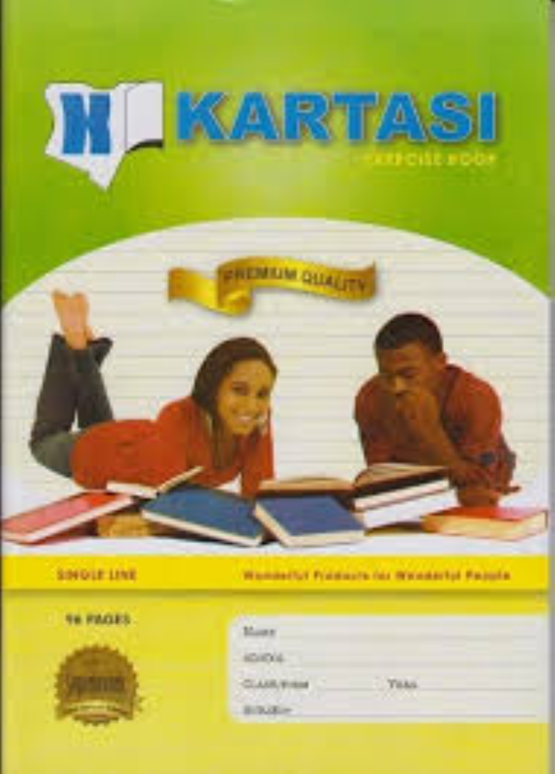 KARTASI EXE BKS 96PGS 1/2 SQ MC